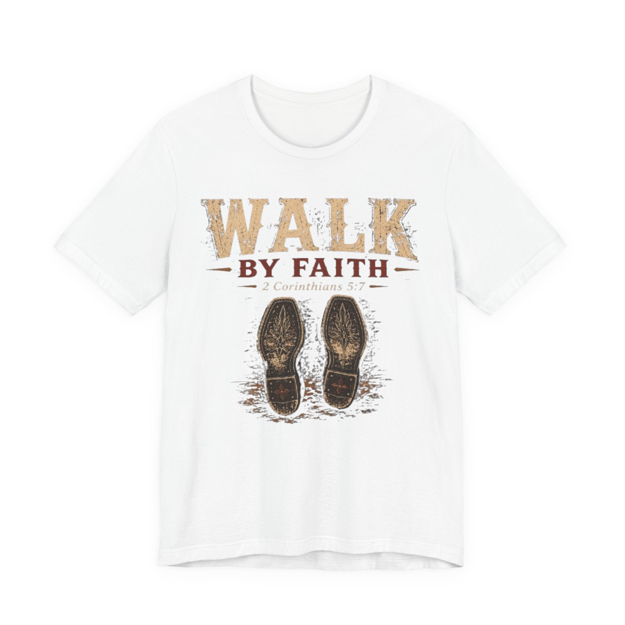 Walk by Faith Tee  (2 Corinthians 5:7)
