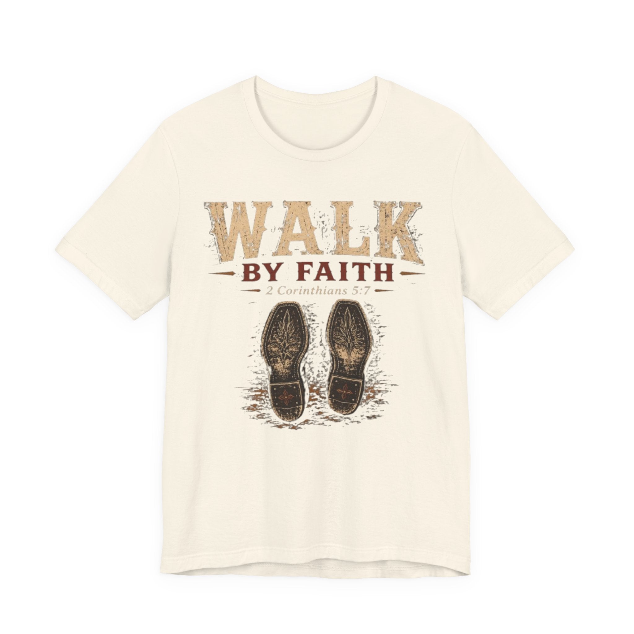 Walk by Faith Tee  (2 Corinthians 5:7)